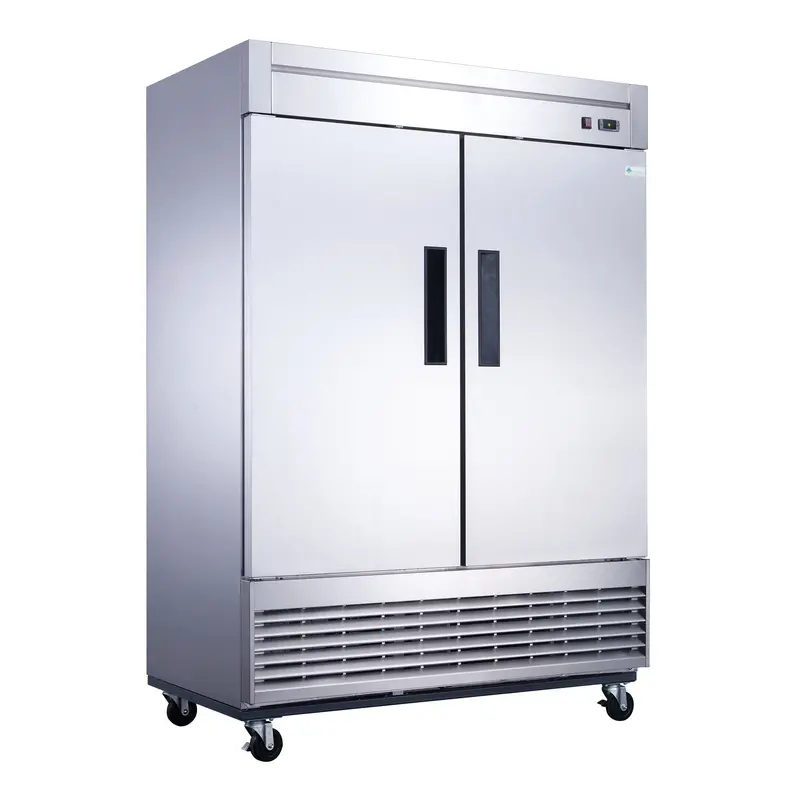 Chef Aaa T55F Solid-Door Reach-In Freezer – 55", 40 Cu. Ft., Industrial-Strength Cold Storage 1