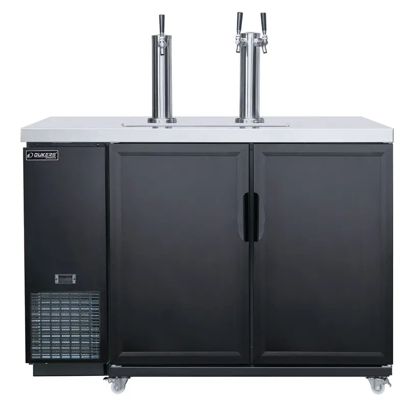 Chef Aaa Tkb72-M3 72-Inch Dual-Tower 4-Tap Commercial Kegerator 1