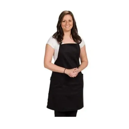 Chef Revival Gourmet Bib Apron – Ez-Blend Fabric, 3-Pocket Design 1