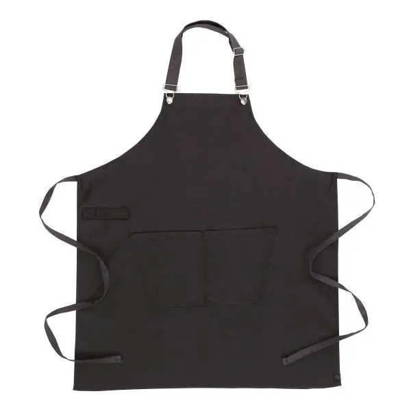 Chef Works Abwt051Pub0 Purple-And-Black Boulder Bib Apron (34" X 30") 1
