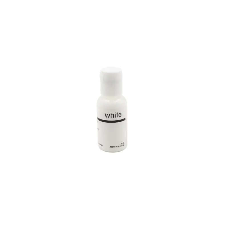 Chefmaster Bright White Liqua-Gel Food Coloring – 0.9 Oz 1