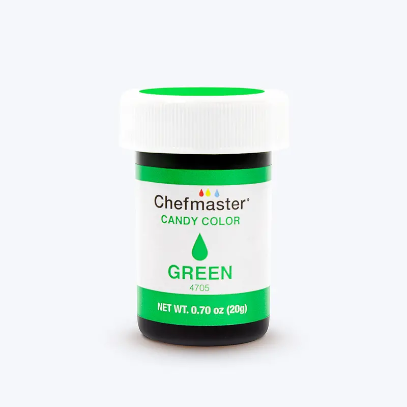 Chefmaster Green Candy Color – Concentrated Oil-Based Food Dye, 0.7 Oz 1