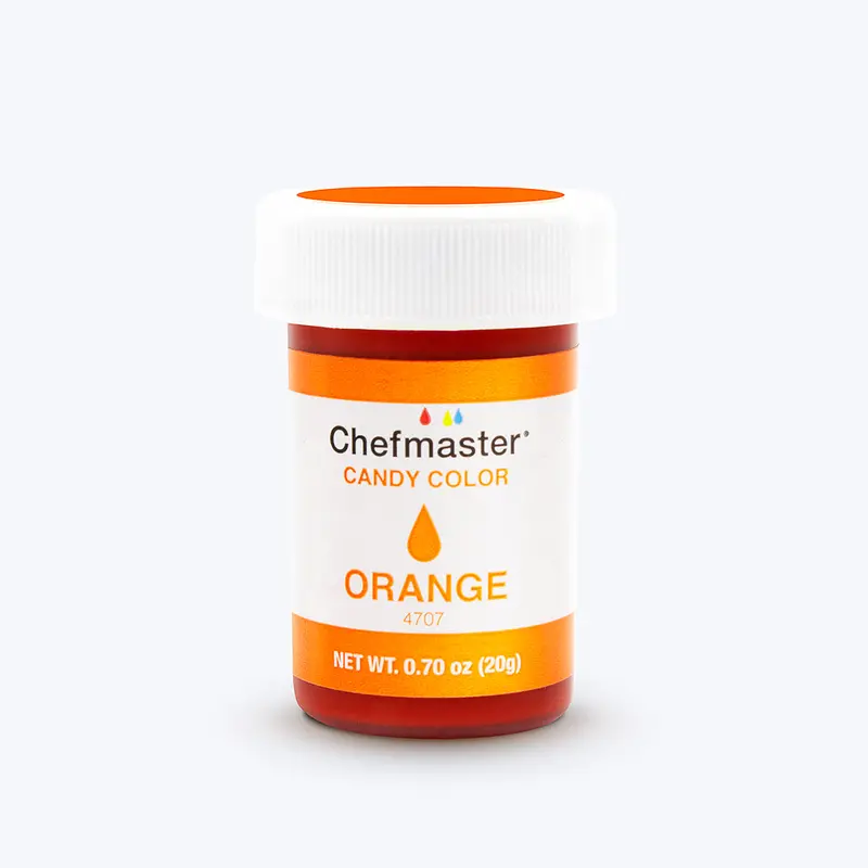 Chefmaster Orange Candy Color – Oil-Based Confectionery Coloring, 0.7 Oz 1