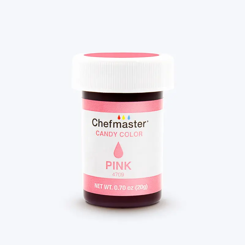 Chefmaster Pink Candy Color – Oil-Soluble Food Coloring, 0.7 Oz 1