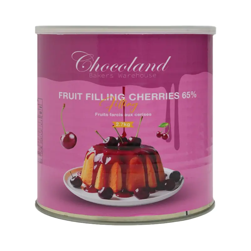 Cherry Fruit Filling – 2.7 Kg, 65% Real Fruit (Pickup Only) 1