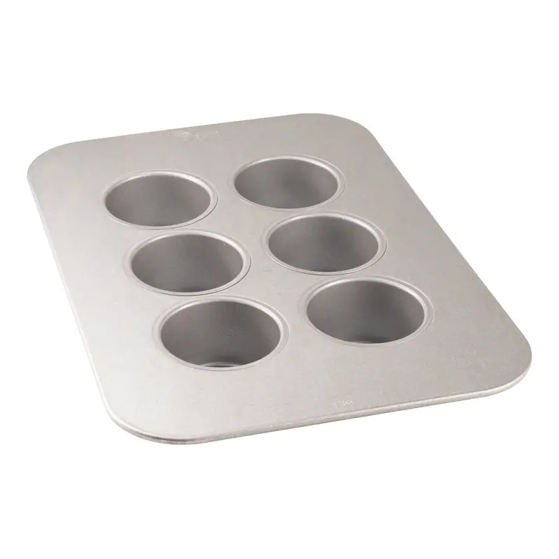 Chicago Metallic Mini Cheesecake Pan – 6-Cup, Glazed Aluminized Steel, Final Sale 1