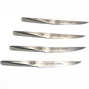 Chroma Type 301 4-Piece Steak Knife Set – Premium Forged Cutlery 1
