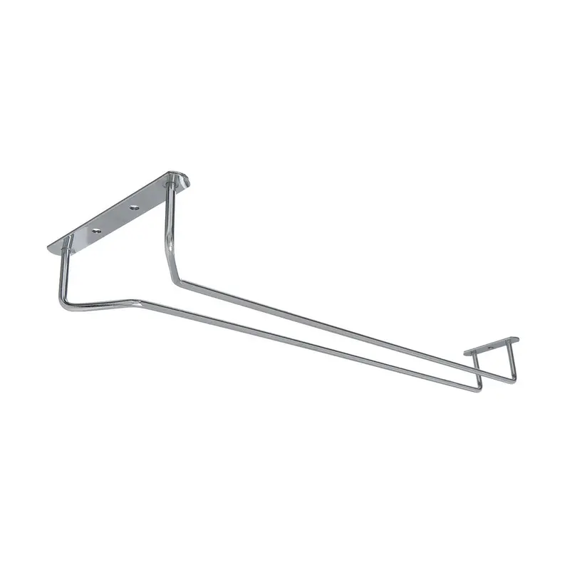 Chrome Glass Hanger Rack – 16-Inch Width 1