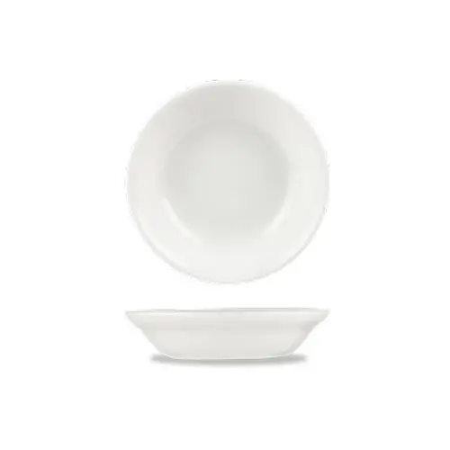 Churchill Fruit Nappie – 5" White Ceramic Serving Dish (24-Pack) 1