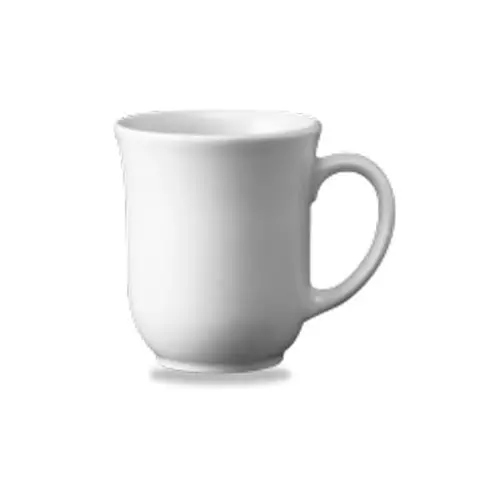 Churchill White Holloware Elegant Mug – 9.9 Oz Durable Ceramic (24-Pack) 1