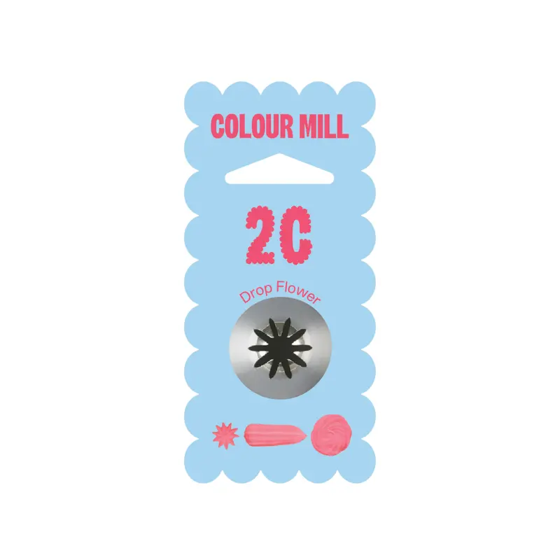 Colour Mill 2C Drop Flower Food Colour – Medium Oil-Based Decorative Dye 1
