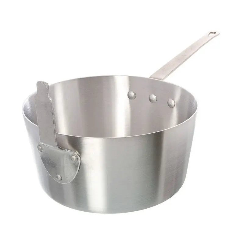 Commercial Aluminum Pasta Or Fry Pan – 10-Quart Heavy-Gauge Cookware 1