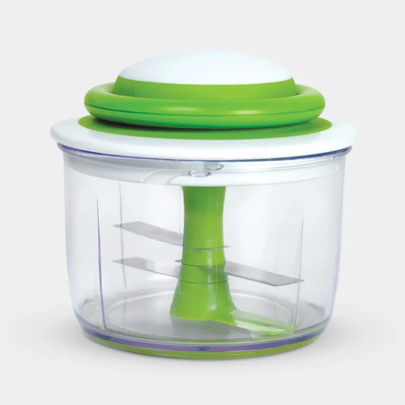 Compact Hand-Crank Food Chopper For Vegetables & Herbs 1