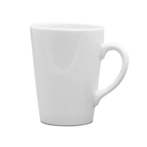 Continental China Euro-Style Ceramic Coffee Mug – 12 Oz, Pure White, 24-Count Case 1
