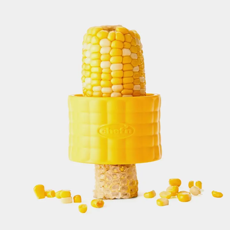 Corn Kernel Stripper For Quick, Safe Cob Prep 1