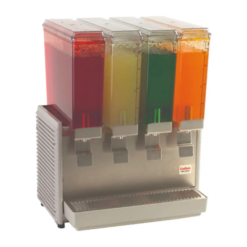 Crathco Classic Bubbler Mini Quad Pre-Mix Dispenser – Cold Beverage System 1