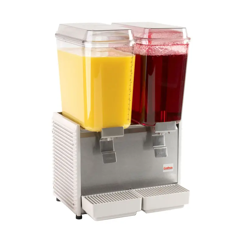 Crathco D25-4 Dual 5-Gallon Bubbler Dispenser – Classic Cold Beverage Server For Bars And Catering 1