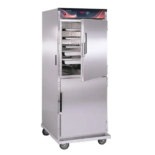 Crescor H137Sua12D Insulated Heated Holding Cabinet – Stainless Steel, 12 Universal Angle Trays 1