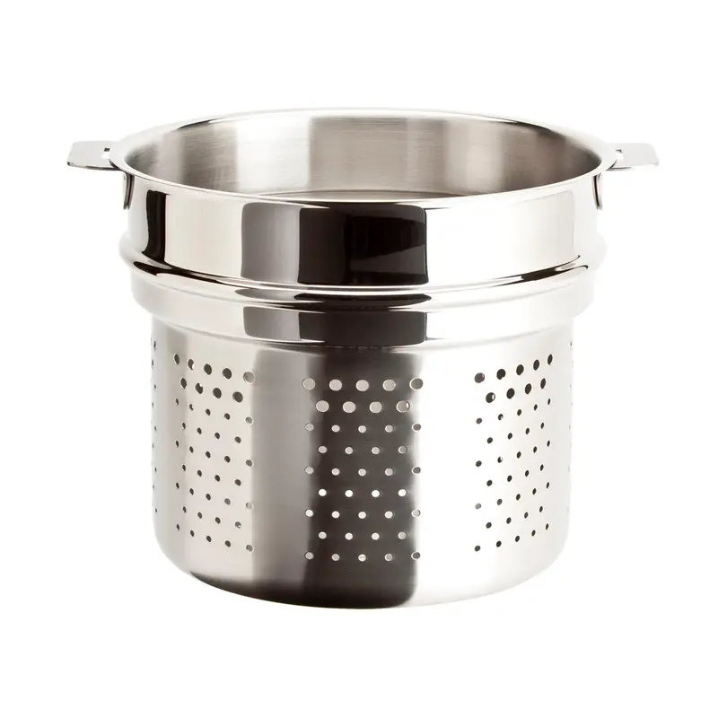 Cristel Casteline 7-Quart Removable-Handle Pasta Basket 1