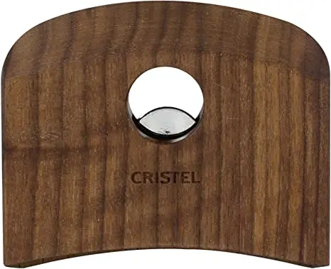 Cristel Detachable Side Handle – Walnut Wood Cookware Upgrade 1
