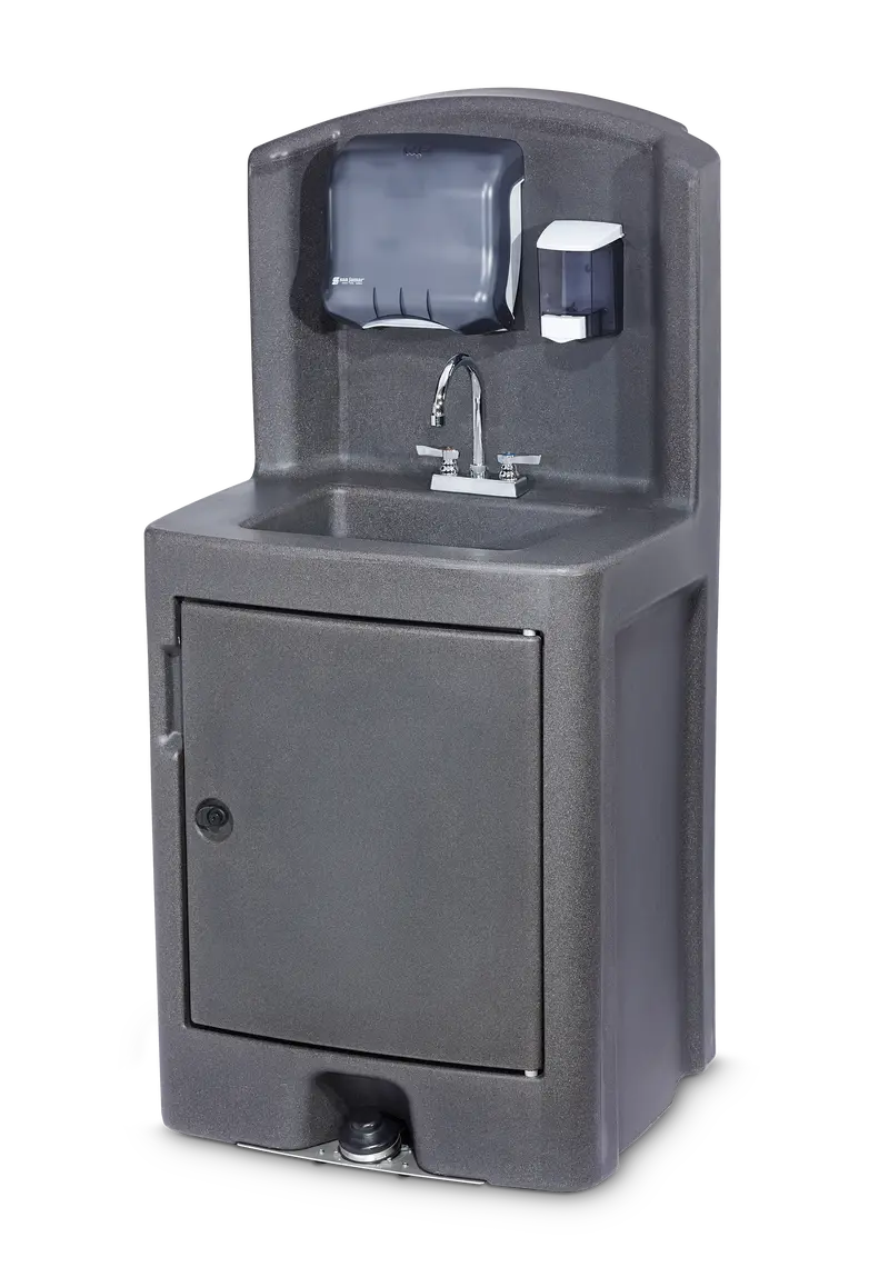 Crown Verity Cv-Phs-5C Cold-Only Portable Handwashing Station – Fresh & Waste Water Tanks 1