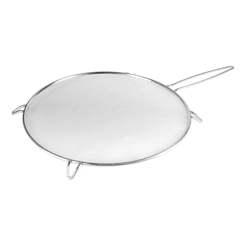 Cuisipro 13" Stainless Steel Splatter Screen – Heat-Resistant & Dishwasher Safe 1