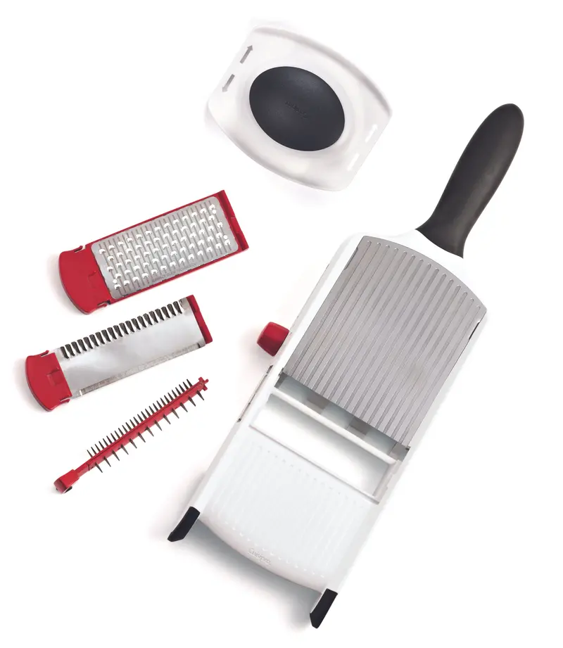 Cuisipro Adjustable Handheld Mandoline Slicer – Compact & Precise 1
