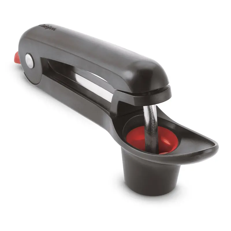 Cuisipro Cherry And Olive Pitter Tool – 8", Dual-Function, Black 1