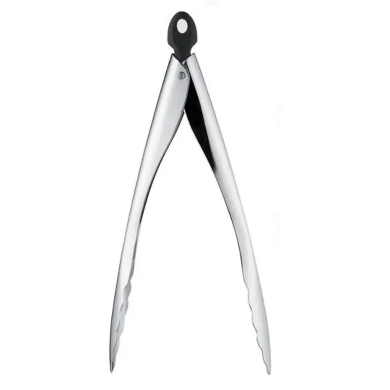 Cuisipro Tempo Locking Tongs – 9.5", Premium Stainless Steel, Final Sale 1