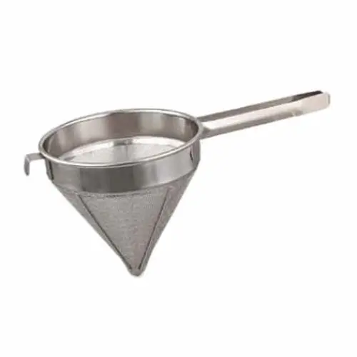 Culinary Essentials 10" Fine Mesh China Cap Strainer 1
