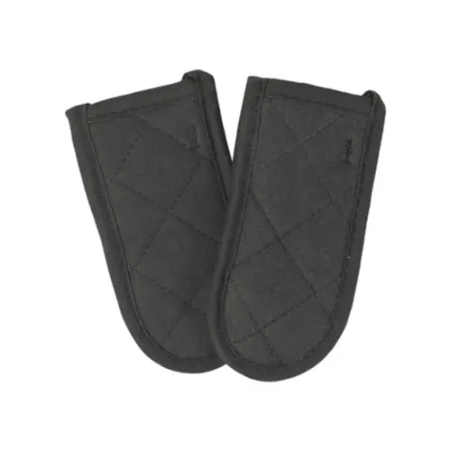 Culinary Essentials Pyrotex Skillet Handle Protectors – 6" Black Heat-Resistant Holders 1