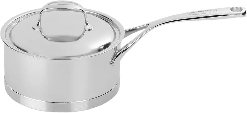Demeyere Atlantis 3.2-Quart Stainless Steel Saucepan With Lid 1