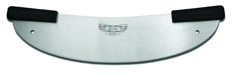 Dexter Sani-Safe 20-Inch Black Pizza Rocker Knife For Efficient Topping Distribution 1