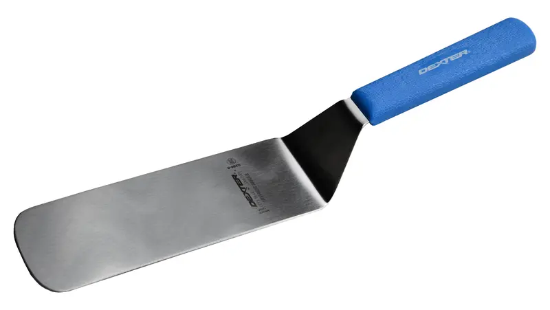 Dexter Sani-Safe Cool Blue 8" X 3" Grill Turner 1