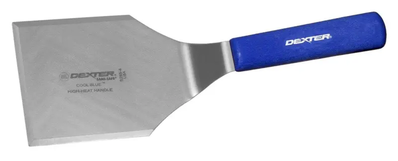 Dexter Sani-Safe Cool Blue Hamburger Turner – 5" X 4" 1