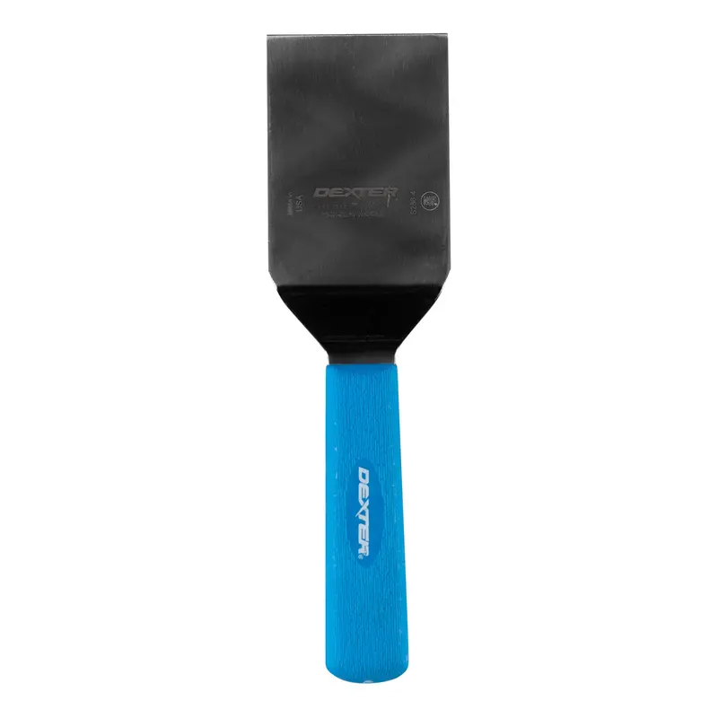 Dexter Sani-Safe Cool Blue Hamburger Turner – Non-Stick Surface 1