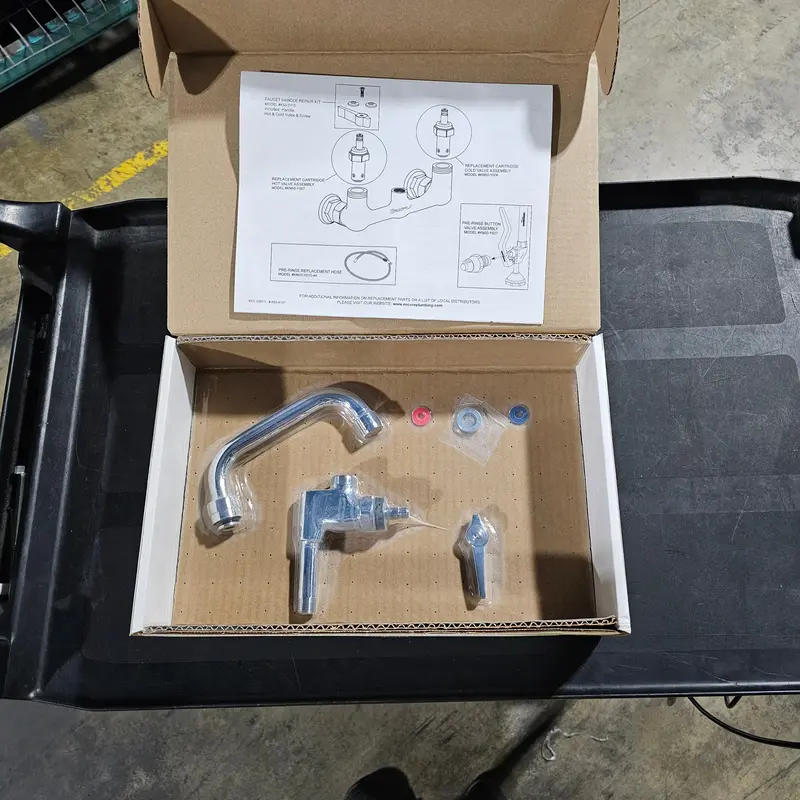 Dormont Lfaf-06-R Economy 6" Swivel-Spout Pre-Rinse Add-On Faucet – Final Sale 1