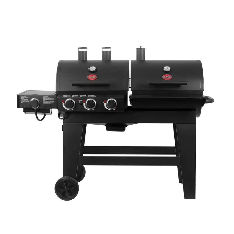 Double Play Hybrid Grill – Switch Between Gas And Charcoal Effortlessly 1