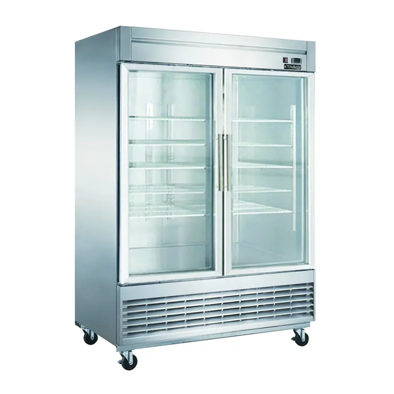 Dukers D55R-Gs2 Nsf-Certified Dual-Glass-Door Commercial Refrigerator (55", 40.72 Cu Ft) 1