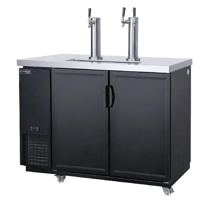 Dukers Dkb60-M2 Dual-Tap Commercial Kegerator And Beer Dispensing System 1
