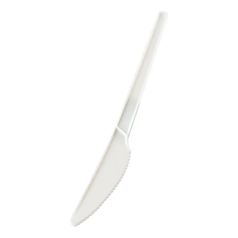 Eco Guardian Compostable Wrapped Cpla Knife – 6.5", White, 750-Pack (Final Sale) 1