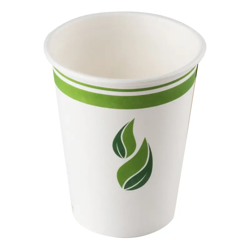 Eco Guardian Pla-Lined Paper Cup – 12-Ounce, Hot Beverage Ready, Compostable (1000-Pack) 1