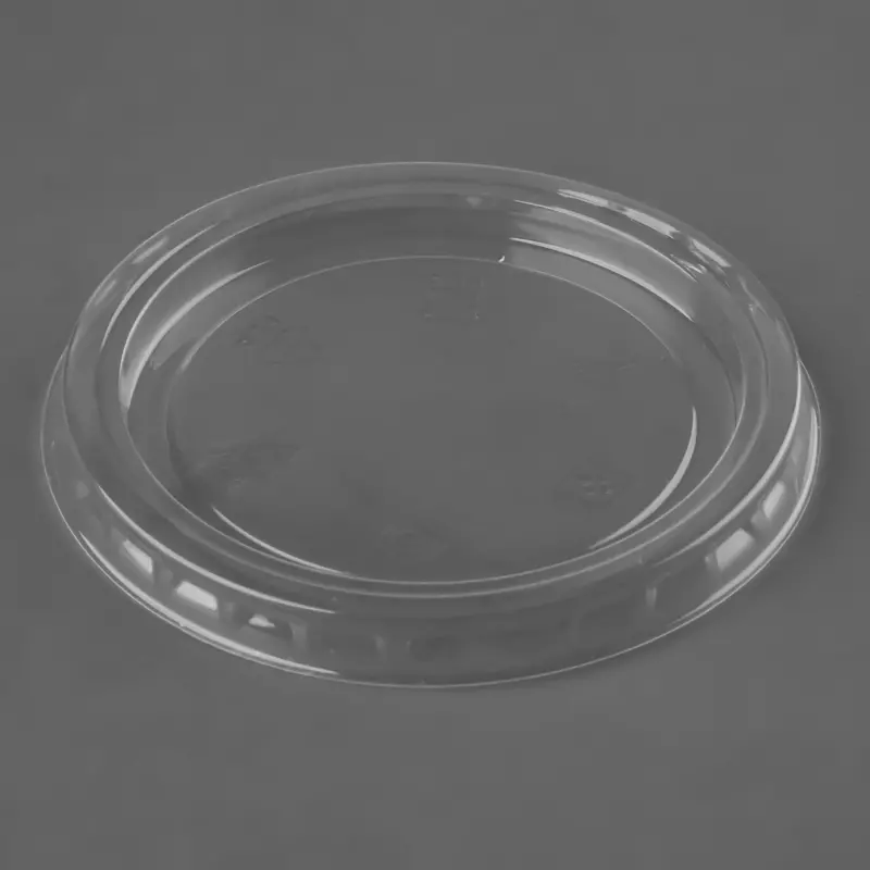 Eco-Packaging Clear 2 Oz Compostable Portion Cup Lid – 2000-Unit Case 1