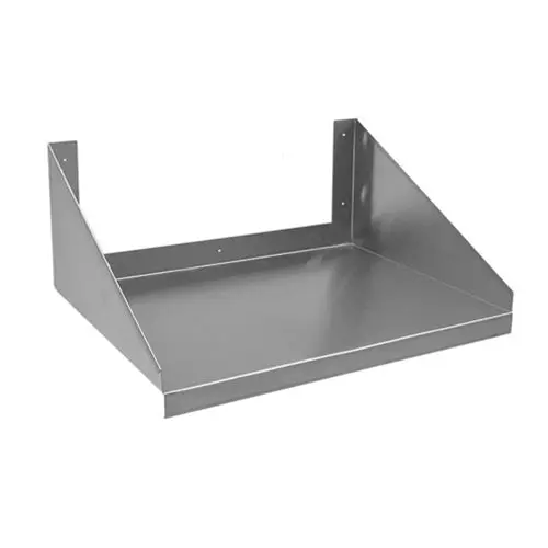 Efi Wall-Mount Microwave Shelf – 18" X 24", Stainless Steel Construction 1