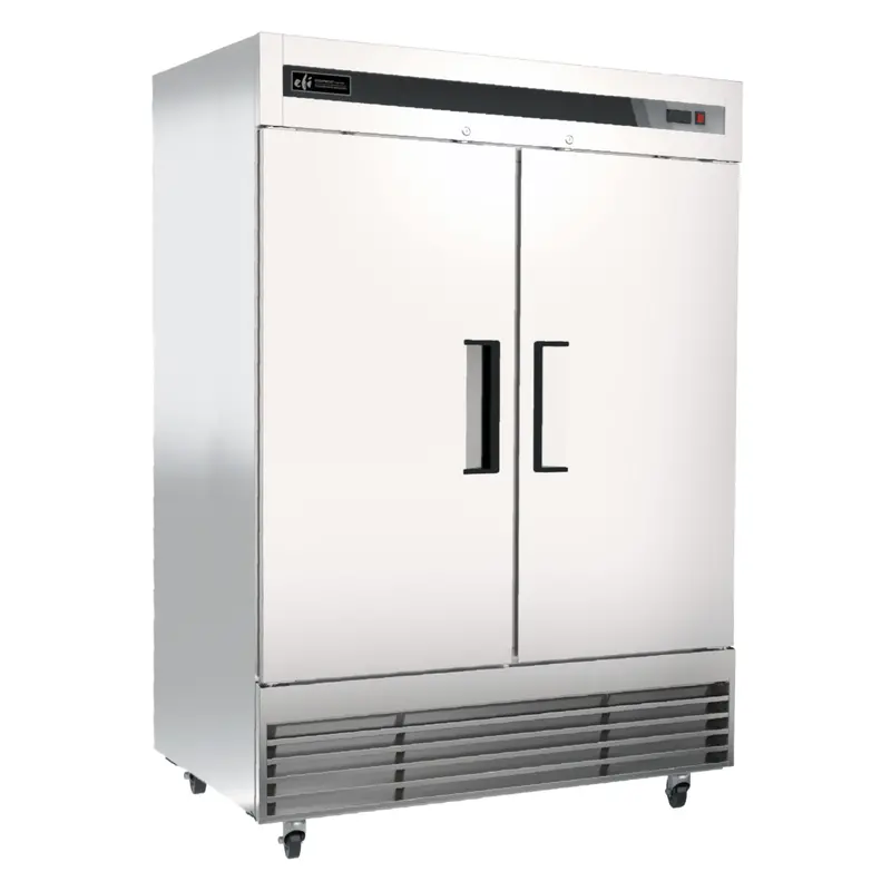 Efi X-Line F2-54Vcx 54-Inch Double-Solid-Door Reach-In Freezer – Stainless Steel Body 1