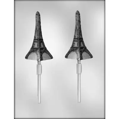Eiffel Tower Lollipop Chocolate Mold – Model 90-9821 1