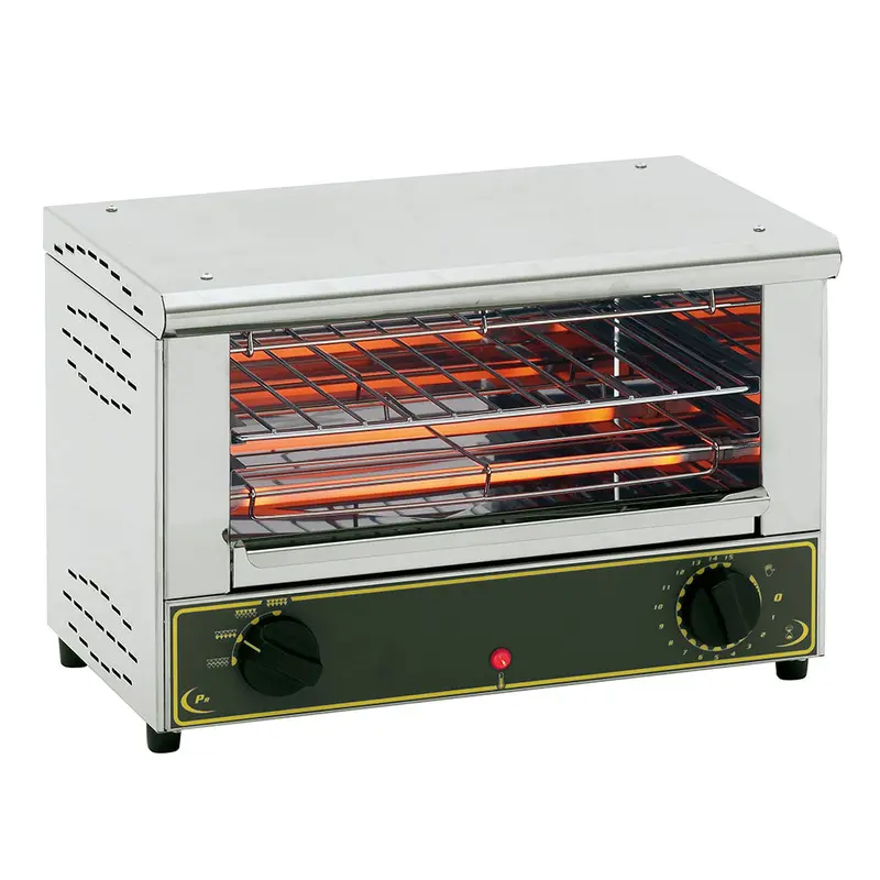 Equipex Sodir Single-Deck Toaster Oven & Cheesemelter – 18-Inch Electric Unit 1
