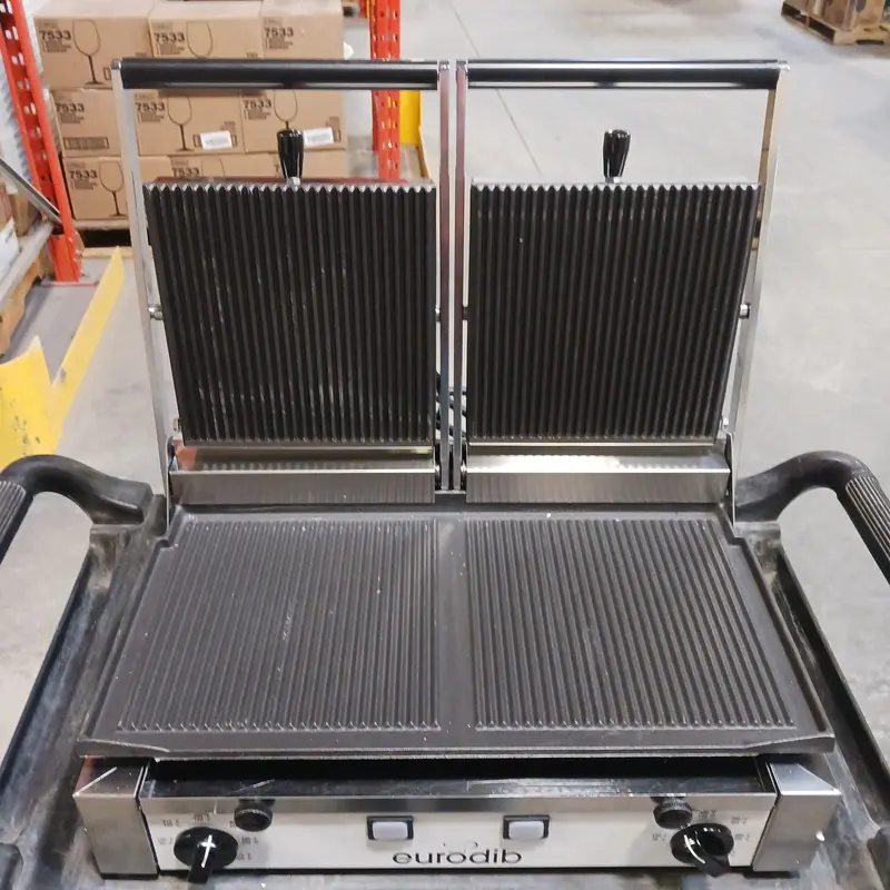 Eurodib Pd3000 Panini Grill – Large Format, 220V, Pd Series 'R' Model – Scratch & Dent – Final Clearance 1