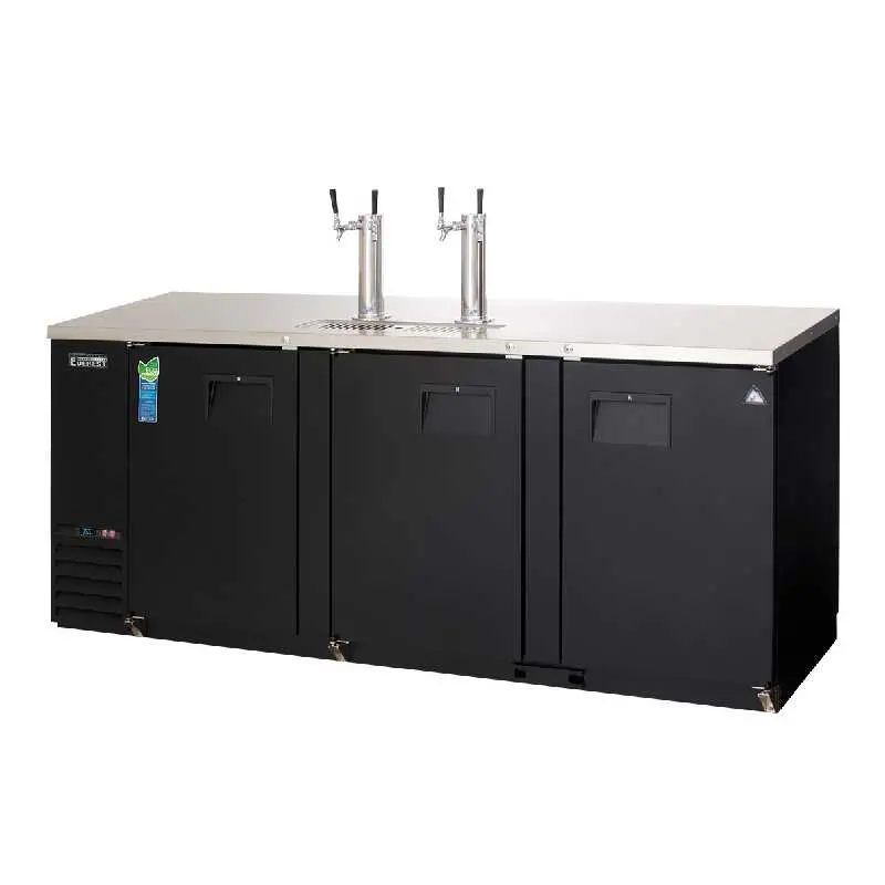 Everest Ebd4-24 – 89-Inch Direct-Draw Keg Refrigerator With 24-Inch Tap Tower 1