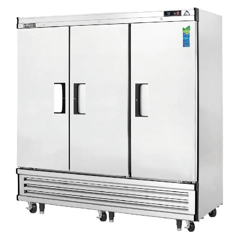 Everest Ebrf3 Triple-Door Reach-In Refrigerator/Freezer – 74", 71 Cu. Ft., Commercial Grade 1